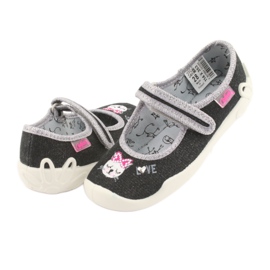 Chaussures enfant Befado 114X353 noir gris 3