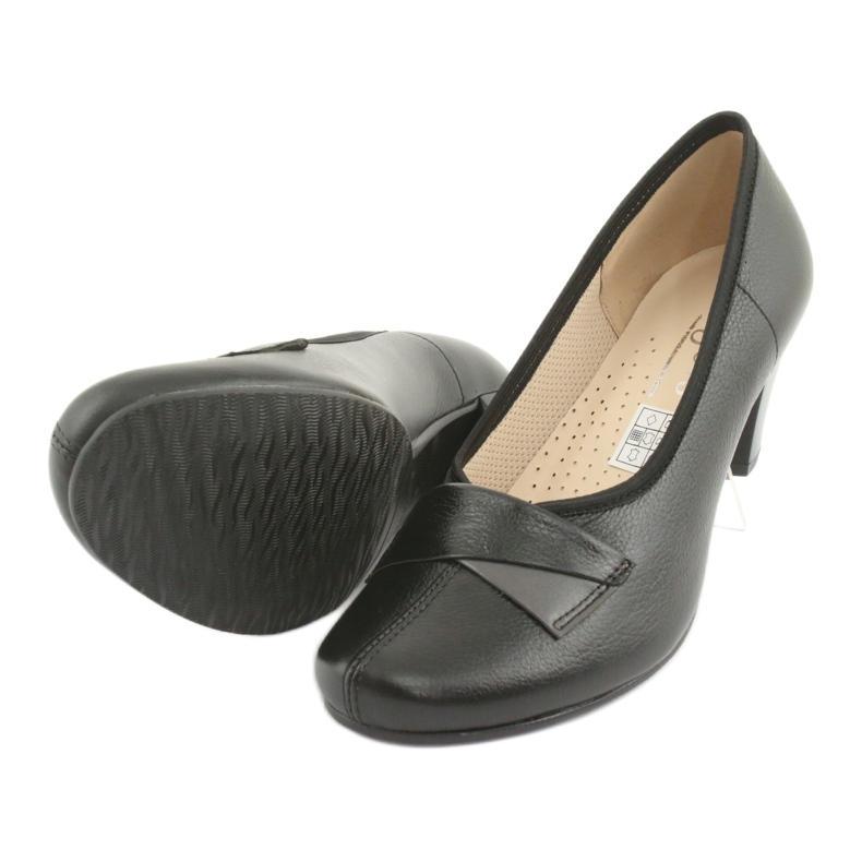Gregors Pumps en cuir féminin 570 noir le noir 5 Gregors Pumps en cuir féminin 570 noir le noir 5