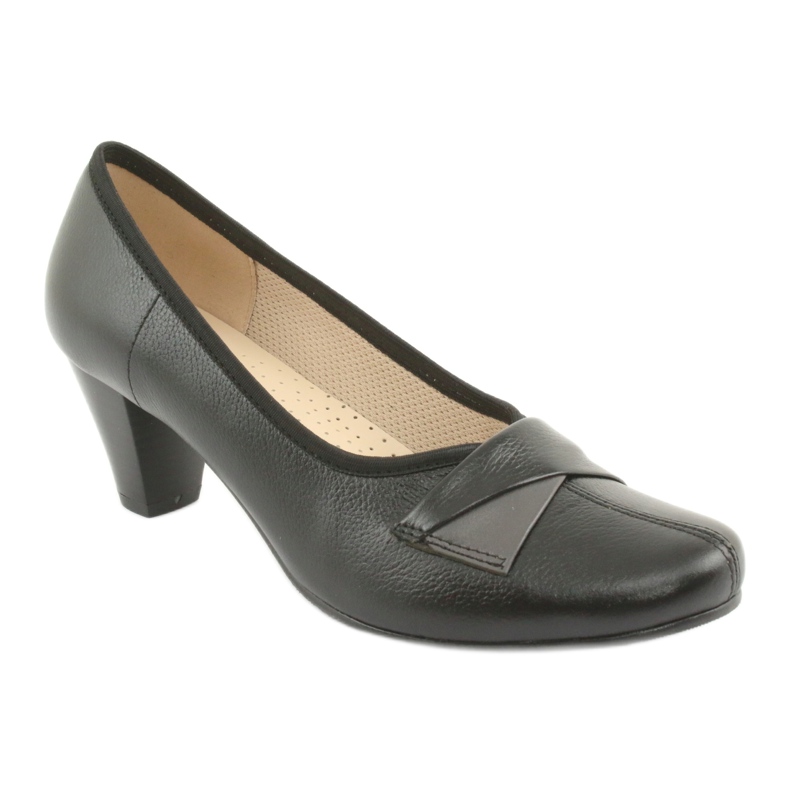 Gregors Pumps en cuir féminin 570 noir 1