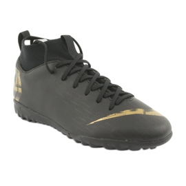 Nike Mercurial SuperflyX 6 Academy Gs Tf Jr AH7344-077 chaussures de football le noir 1
