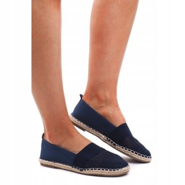 Baskets Espadrilles Ajourées 188-38 Bleu Marine 1
