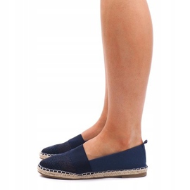 Baskets Espadrilles Ajourées 188-38 Bleu Marine 2