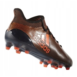 Chaussures adidas X 17.1 Fg M S82288 noir et rouge multicolore 1