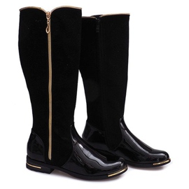 Bottines ajourées 6792 Noir le noir 3