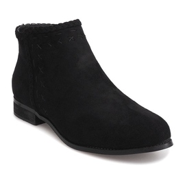 Bottines Daim Jodhpur 100-602 Noir le noir 3