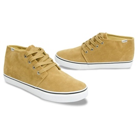 Baskets montantes en daim camel Y009 brun 5