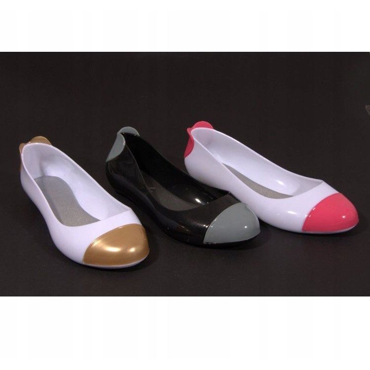 Meliski 104 Ballerines noires le noir gris 1 Meliski 104 Ballerines noires le noir gris 1