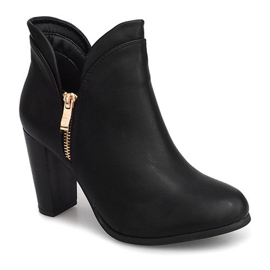 Bottines Jodhpur Avec Fermeture F830 Noir le noir 1