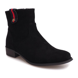 Bottines Daim Jodhpur 8H8588 Noir le noir 4