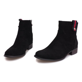 Bottines Daim Jodhpur 8H8588 Noir le noir 2