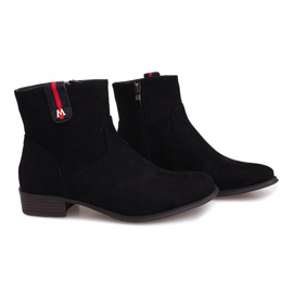 Bottines Daim Jodhpur 8H8588 Noir 1