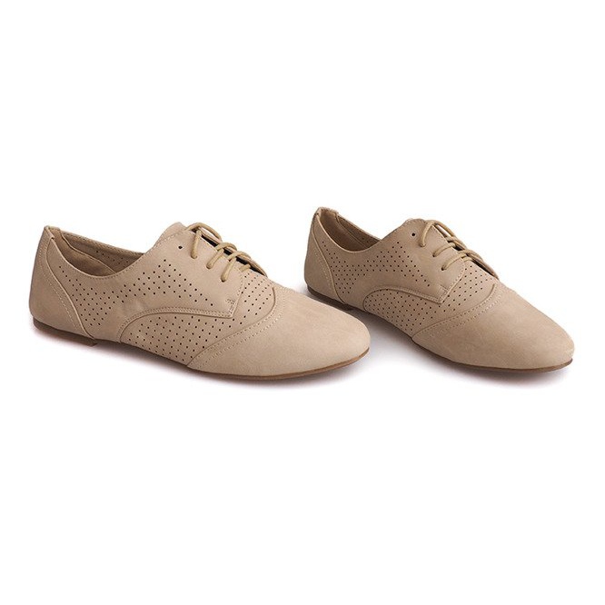 Chaussures Jazz Ajourées 219 Beige 1