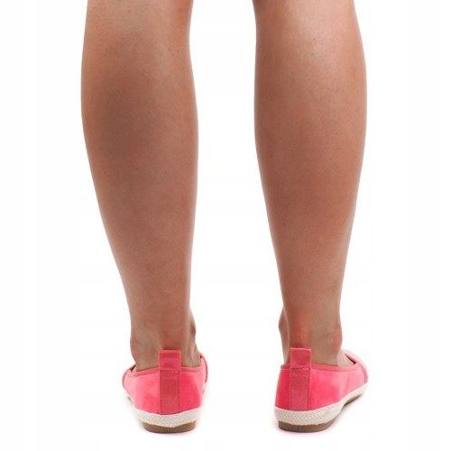 Espadrilles Ballerines Daim 889-103 Rose 2