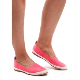 Espadrilles Ballerines Daim 889-103 Rose 3