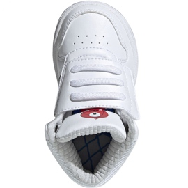 Adidas Hoops Mid 2.0 I Jr EE8551 blanche 1