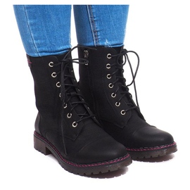 Bottes Workery A-28 noires le noir 1