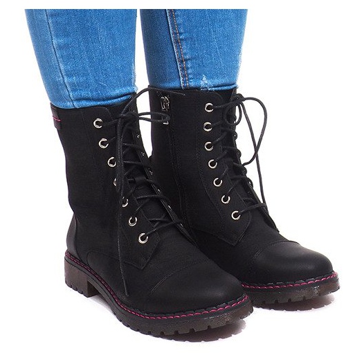 Bottes Workery A-28 noires le noir 1