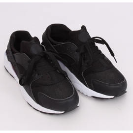 613 NOIR / BLANC chaussures de sport noires 1