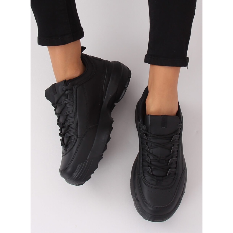 Noir DSC81-1 Chaussures de sport noires le noir 2 Noir DSC81-1 Chaussures de sport noires le noir 2