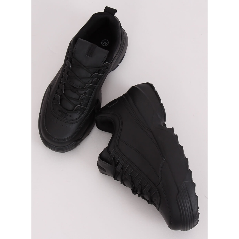 Noir DSC81-1 Chaussures de sport noires le noir 1 Noir DSC81-1 Chaussures de sport noires le noir 1