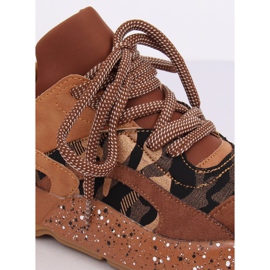 Chaussures de sport marron AB-91 Camel brun 1 Chaussures de sport marron AB-91 Camel brun 1