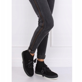 Noir CH-95 Baskets montantes noires le noir 1 Noir CH-95 Baskets montantes noires le noir 1