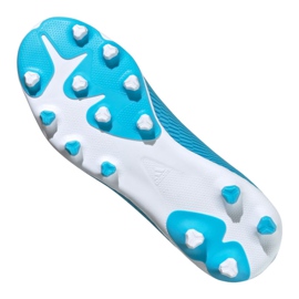 Chaussures de foot Adidas X 19.3 Mg Jr EF7550 bleu bleu 1