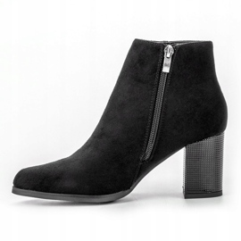 Filippo Bottines en daim sur un bar le noir 1