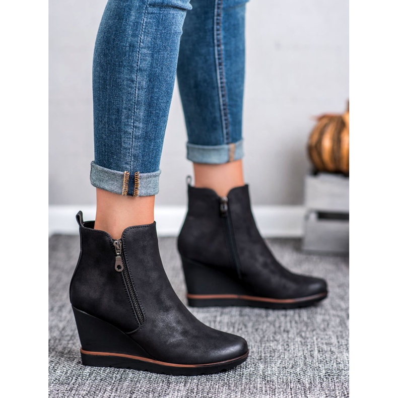 Filippo Bottines noires le noir 1