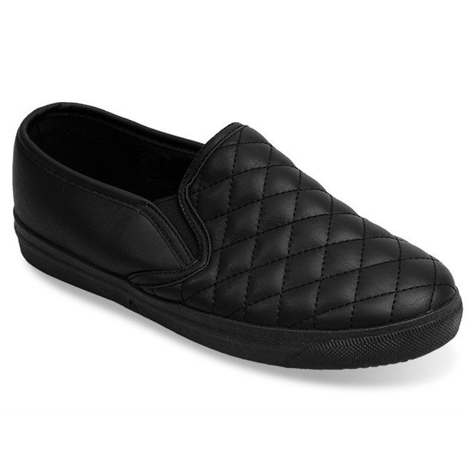 Baskets Matelassées Slip On 5077 Noir le noir 1