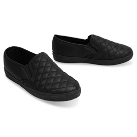 Baskets Matelassées Slip On 5077 Noir le noir 2