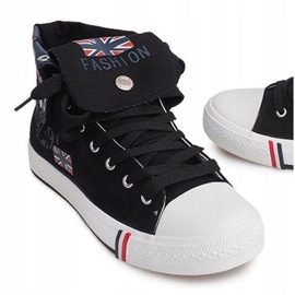 Baskets montantes 1510-1 noires le noir 1