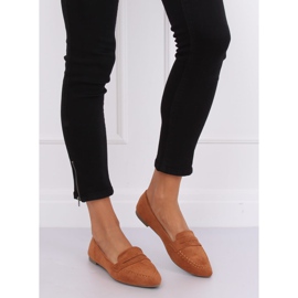 Mocassins femme camel 99-262 Camel brun 2