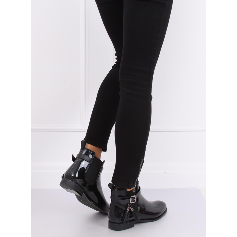 Bottines Jodhpur Noires PT-119 Noir 2