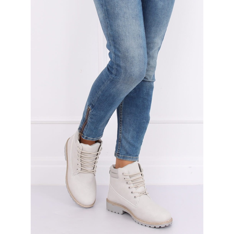 Bottes en bois grises pour femmes W-3033 Gris 1 Bottes en bois grises pour femmes W-3033 Gris 1