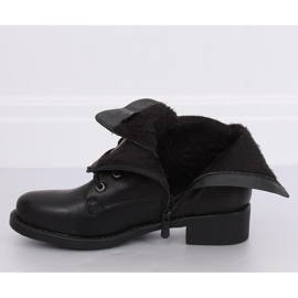 Bottes noires ouvrières avec pierres 0-268 Noir 1