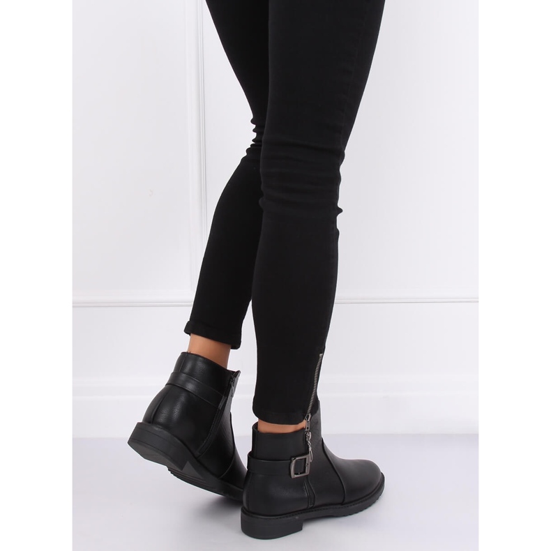 Bottines Jodhpur noires MP-35 Noir 1