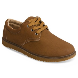 Bottines Brogues Classiques 1307 Camel brun 5