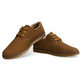 Bottines Brogues Classiques 1307 Camel brun 4