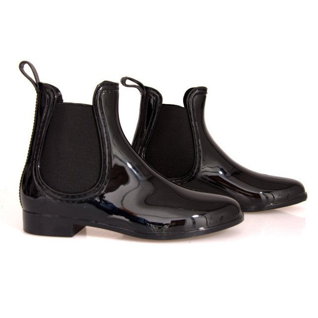 Galoches Courtes Avec Gomme SD98 Noir 1