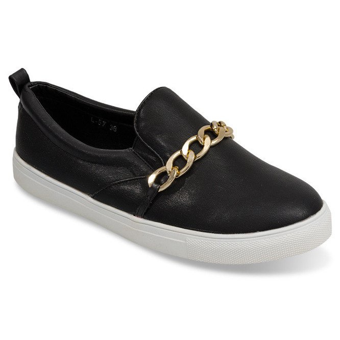 Baskets Slip On L-57 Noir le noir 2