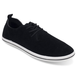 Baskets Légères Homme Avec Eco Suede 1205 Noir 1