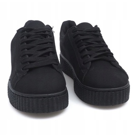 Bottes Creepers Sur Plateforme MB-1 Noir 1