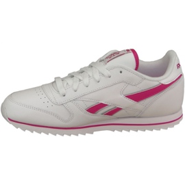 Reebok Cl Lthr Ripple Iii Jr V59227 blanche 1