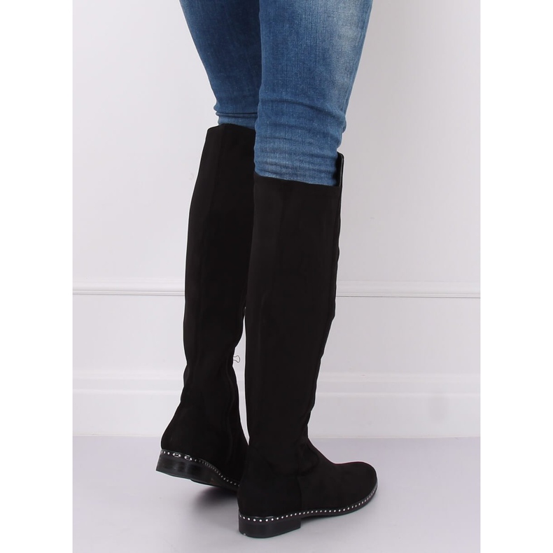Bottes noires pour femmes bottes noires H305 Noir 1