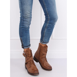 Bottes militaires de travail camel C581 Camel brun 2