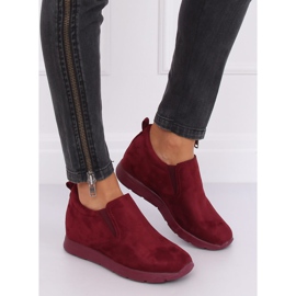 Chaussures sur un coin compensé caché ZY-7K67 Rouge 2