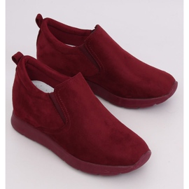 Chaussures sur un coin compensé caché ZY-7K67 Rouge 3