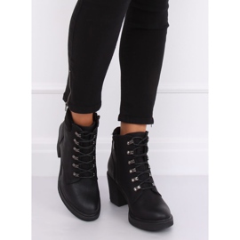 Noir VQ-18 Bottines noires à lacets le noir 3