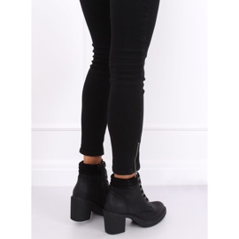Noir VQ-18 Bottines noires à lacets le noir 2